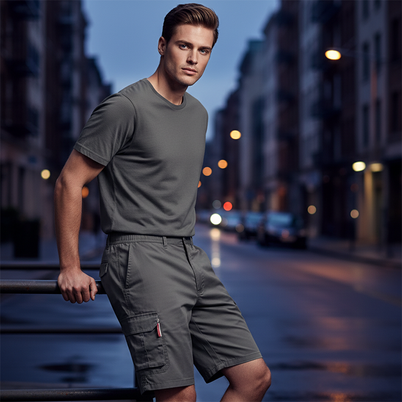 ✨🩳Casual cargoshorts voor heren met elastische tailleband