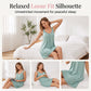 Dames Kanten V-Hals Nachthemd Losse Modal Slip Nachtkleding