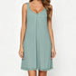 Dames Kanten V-Hals Nachthemd Losse Modal Slip Nachtkleding
