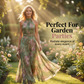 Elegante Bloemenprint Halternek Maxi Jurk