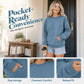 Casual oversized trui met ronde hals voor dames