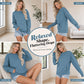 Casual oversized trui met ronde hals voor dames