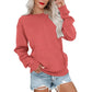 Casual oversized trui met ronde hals voor dames
