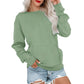 Casual oversized trui met ronde hals voor dames