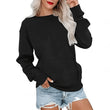 Casual oversized trui met ronde hals voor dames