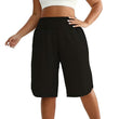 Dames Casual Wijde Pijp Kniehoogte Shorts
