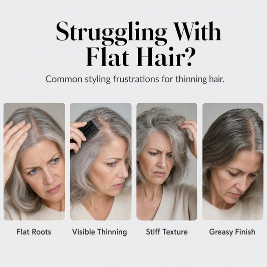 👩Volumegevende Stylingspray met Perzikgeur voor Luchtig Vol Haar, Langhoudend Haarspray