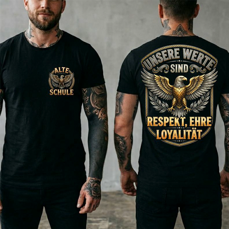 🦅 Tijdelijk Aanbieding! American Eagle Korte Mouw T-Shirt – Ademend Ronde Hals & Kleurvast Print voor Dagelijks Comfort 🔥