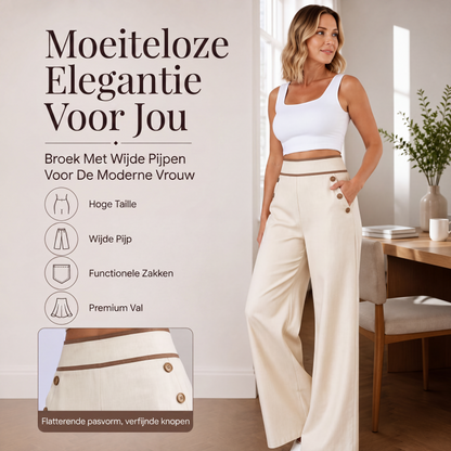 ✨ 50K+ VERKOCHT 💕 Hoge Taille Pantalon – Lange Benen