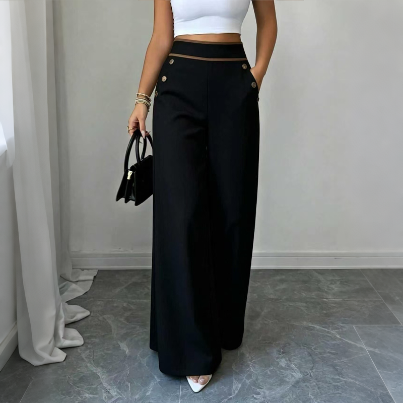 ✨ 50K+ VERKOCHT 💕 Hoge Taille Pantalon – Lange Benen