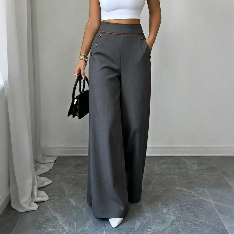 ✨ 50K+ VERKOCHT 💕 Hoge Taille Pantalon – Lange Benen