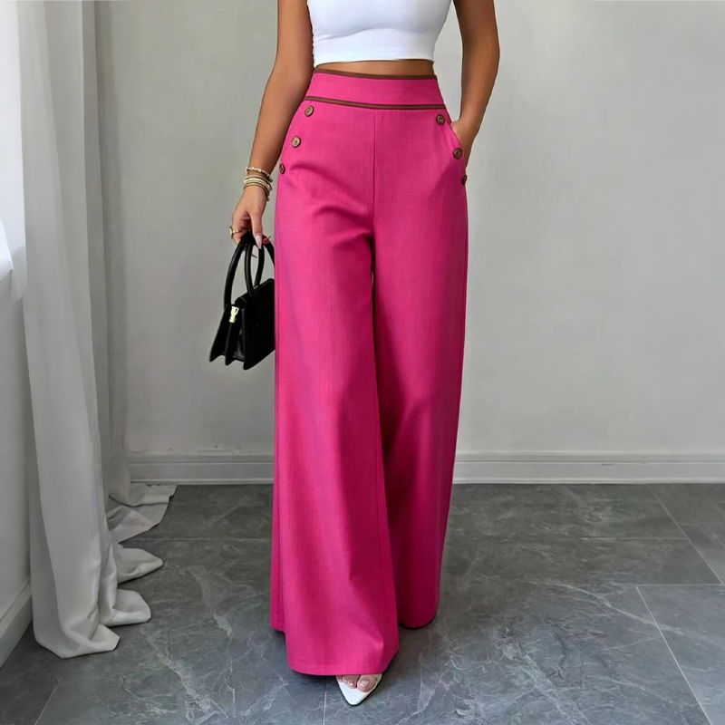 ✨ 50K+ VERKOCHT 💕 Hoge Taille Pantalon – Lange Benen