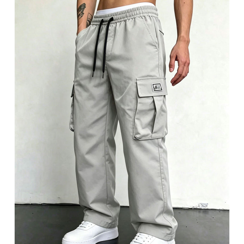 Heren Casual Ruimvallende Cargobroek