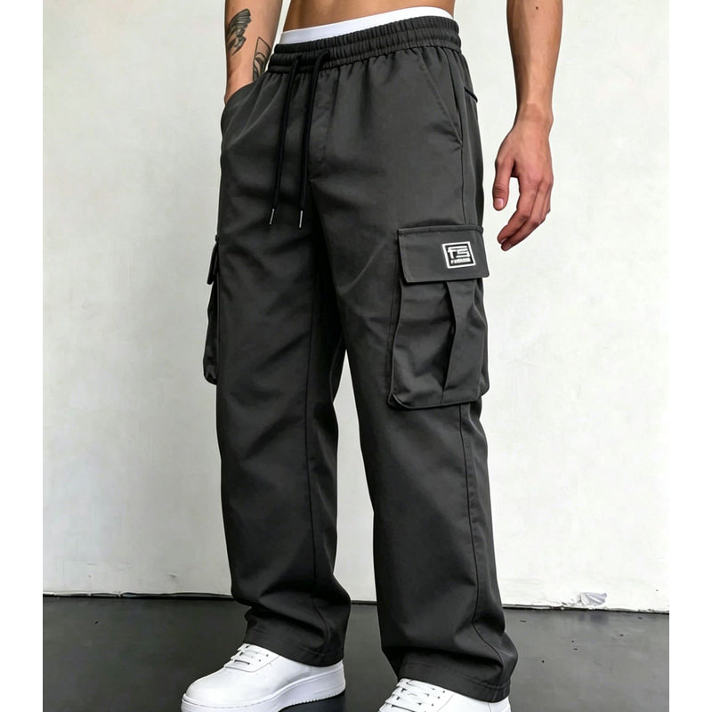 Heren Casual Ruimvallende Cargobroek