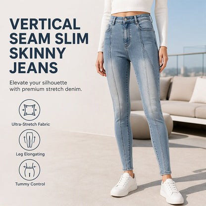 🎁Nieuwe collectie 50% korting💥Dames skinny jeans met hoge taille en afslankend effect