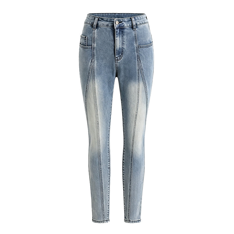 🎁Nieuwe collectie 50% korting💥Dames skinny jeans met hoge taille en afslankend effect