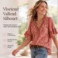🛍️ Nieuw Binnen – Exclusieve Deal! ✨ Vintage Bloesem Blouse – Elegante Ruches & Comfort