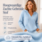 ⭐ Klantfavoriet💙 V-Hals Hoodie Dames – Zachte Knit & Comfort