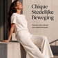 2-delige set voor dames: top en wide-leg broek