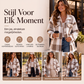 Geruit damesjack met knoopsluiting, comfortabel en warm