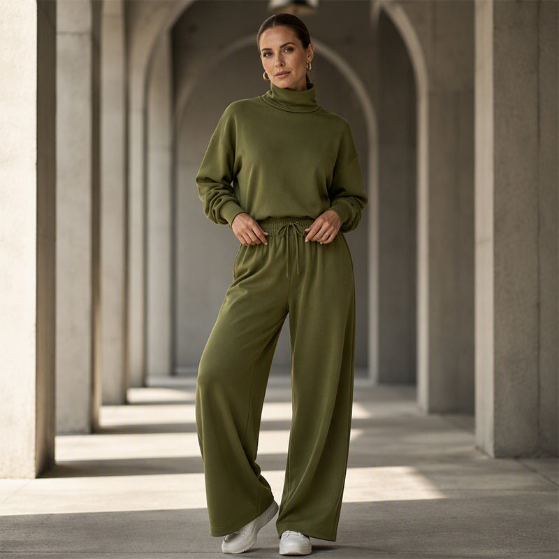 🔥 50% KORTING – Dames 2-delige Broekset ✨ Comfort & stijlvolle pasvorm
