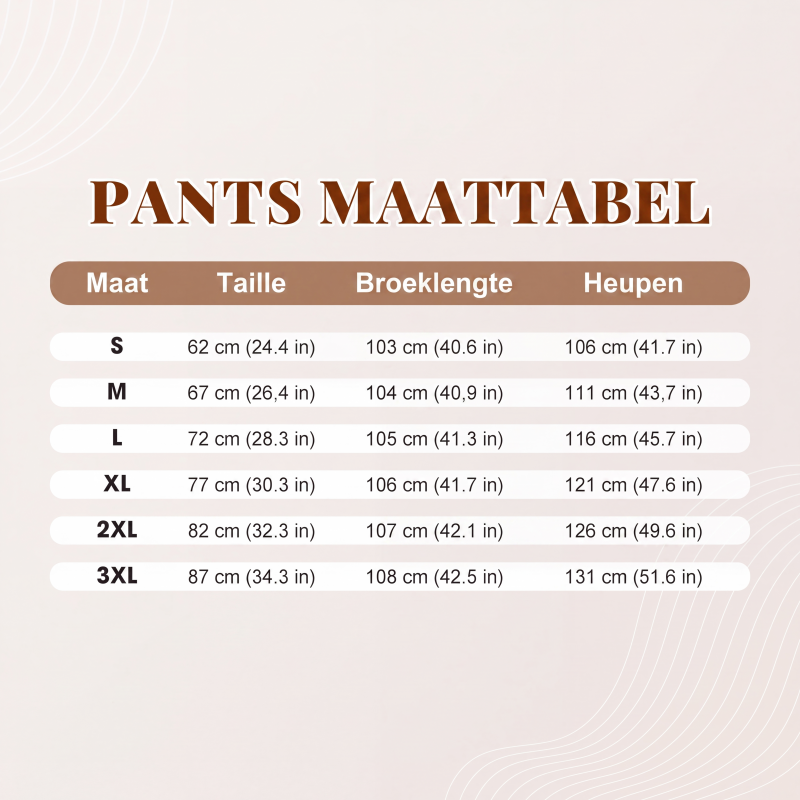 🔥 50% KORTING – Dames 2-delige Broekset ✨ Comfort & stijlvolle pasvorm