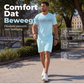 🔥 Bestseller van de Week 👕 Heren T-shirt & Korte Broek Set – Casual stijl, licht comfort & perfecte zomerlook ✨