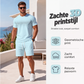 🔥 Bestseller van de Week 👕 Heren T-shirt & Korte Broek Set – Casual stijl, licht comfort & perfecte zomerlook ✨