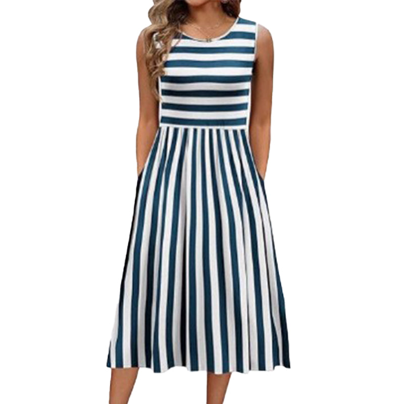 🌸 Nieuwe Collectie 👗 Dames Elegante Mouwloze Maxi Jurk – Lange vloeiende pasvorm & comfortabele vrouwelijke stijl ✨