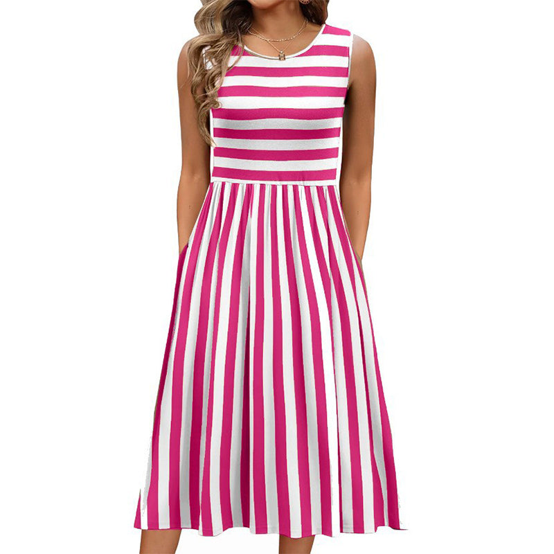 🌸 Nieuwe Collectie 👗 Dames Elegante Mouwloze Maxi Jurk – Lange vloeiende pasvorm & comfortabele vrouwelijke stijl ✨