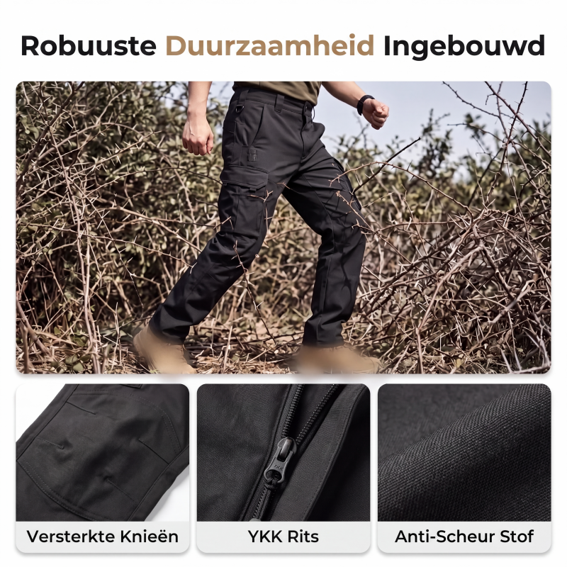 🏆 Bestseller van de Week 🏔️ Heren Outdoor Wandelbroek – Warme stof, meerdere zakken & comfortabele pasvorm ✨