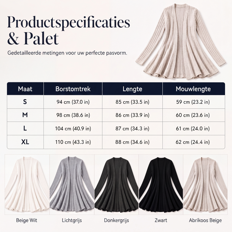 ✨ Nieuwe Collectie 🧥 Dames Open Vest – Elegante laagjeslook & zacht comfortabel draaggevoel 🌸