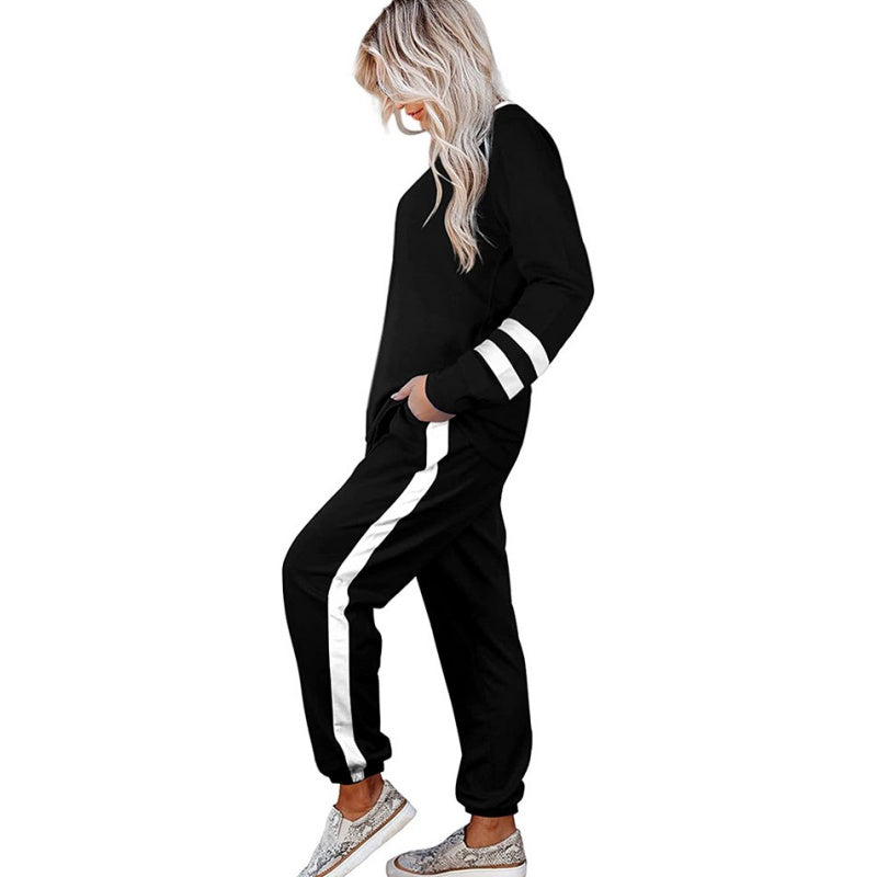 🔥 50% KORTING 👚 Dames 2-delige Colorblock Trainingspak – Trendy kleurcombinatie, comfortabele pasvorm & casual stijl ✨