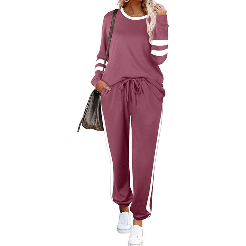 🔥 50% KORTING 👚 Dames 2-delige Colorblock Trainingspak – Trendy kleurcombinatie, comfortabele pasvorm & casual stijl ✨