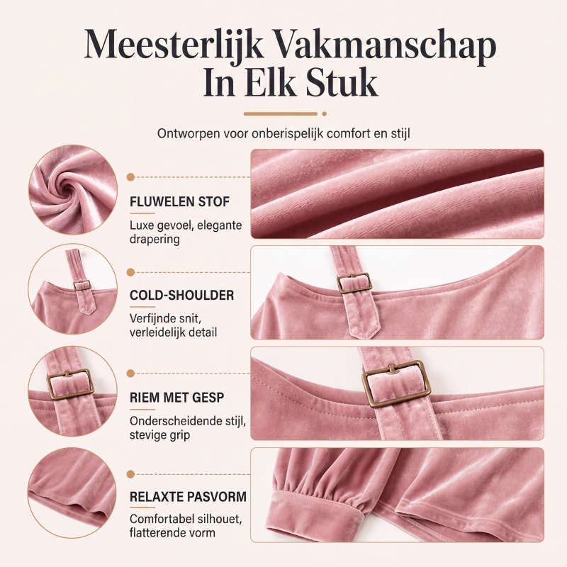 Losvallende off-shoulder pullover voor dames