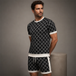 💎 Exclusieve Deal 👔 Heren Ruitjes Short Set – Old Money stijl, elegante uitstraling & comfortabele casual pasvorm ✨