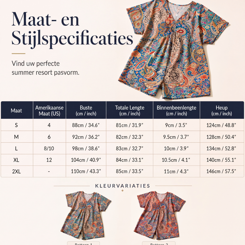 🌸 Nieuw Binnen 👗 Dames Vakantie Jumpsuit – Luchtige pasvorm, moeiteloze stijl & comfortabel voor elke dag ✨