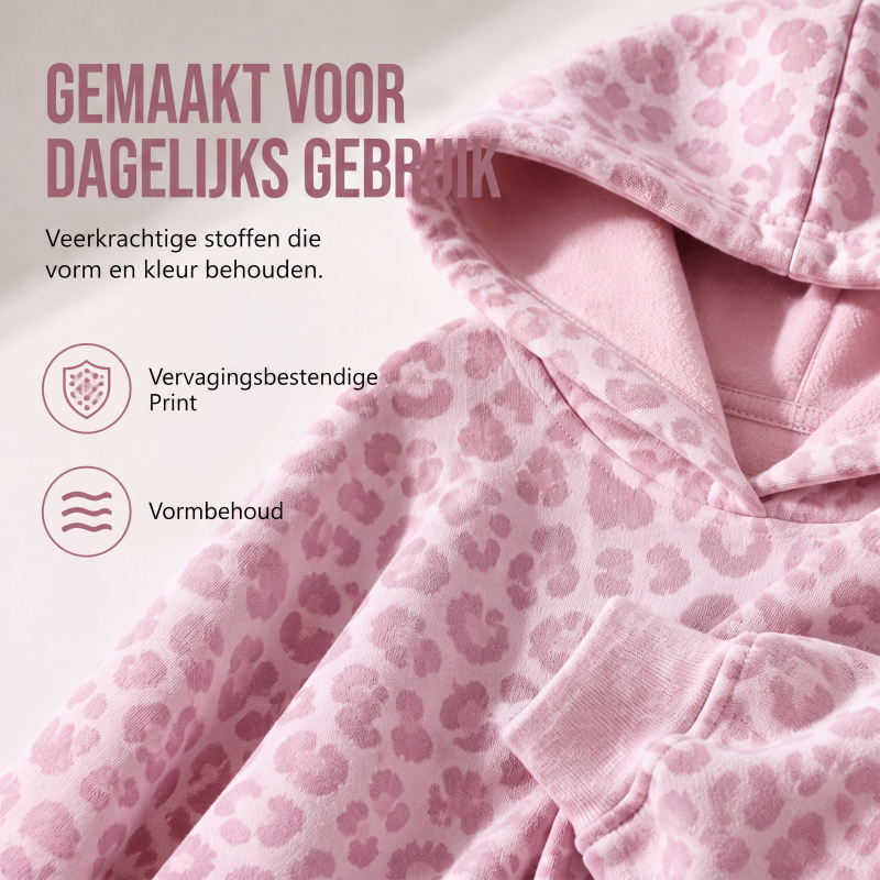 🔥 Nieuw & Trendy 🐆 Dames Luipaardprint Hoodie – Trendy uitstraling, zachte comfortstijl & casual dagelijkse look ✨