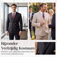 2-delig herenpak met getailleerd jack en broek