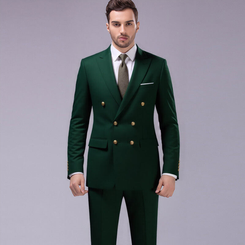 2-delig herenpak met getailleerd jack en broek