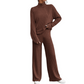 ✨👖Gezellige geribbelde 2-delige set voor dames