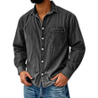 👕Herenshirt van retro gewassen denim