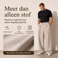 🔥 Bestseller van de Week 👖 Kreukherstellende Herenbroek met Rechte Pijpen ✨ altijd netjes, comfortabel & stijlvol zonder strijken