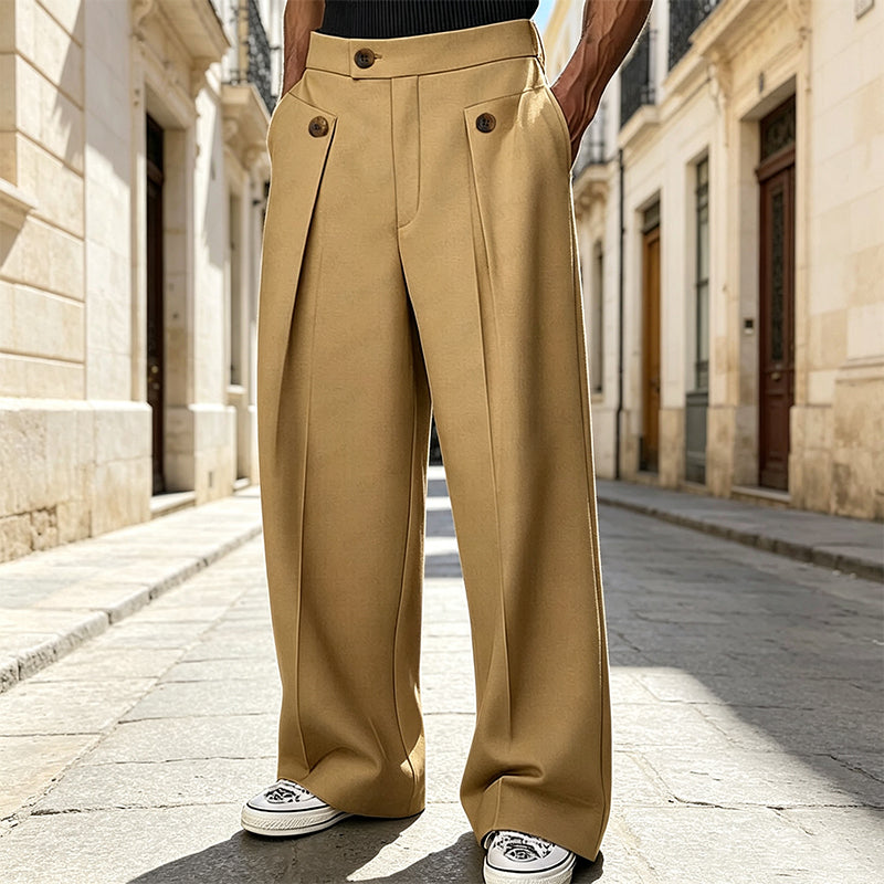 🔥 Bestseller van de Week 👖 Kreukherstellende Herenbroek met Rechte Pijpen ✨ altijd netjes, comfortabel & stijlvol zonder strijken
