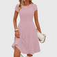 ✨ Nieuw & Trendy 👗 Elegante Geribbelde Gebreide Jurk voor Dames 💕 zachte geborstelde stof, flatterende pasvorm & heerlijk comfort