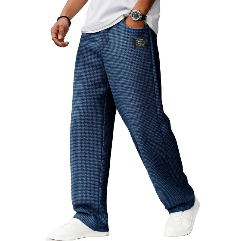✨ Nieuw & Trendy 👖 Minimalistische Wafelgebreide Wijde Broek ✨ zacht comfort, moderne stijl & perfecte pasvorm voor elke dag