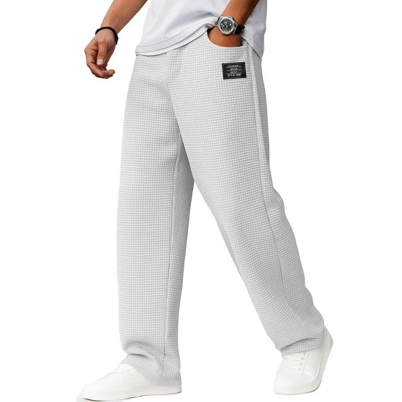 ✨ Nieuw & Trendy 👖 Minimalistische Wafelgebreide Wijde Broek ✨ zacht comfort, moderne stijl & perfecte pasvorm voor elke dag