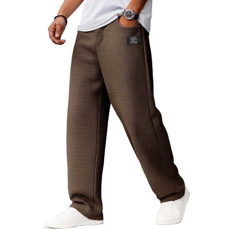 ✨ Nieuw & Trendy 👖 Minimalistische Wafelgebreide Wijde Broek ✨ zacht comfort, moderne stijl & perfecte pasvorm voor elke dag