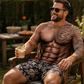 🔥 Nieuw & Trendy 👕 Heren T-Shirt met Grappige Spierprint en Korte Mouwen – Opvallende Look & Comfortabele Pasvorm 💪