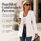 🔥 50% KORTING 💕Damesblazer met V-hals en enkele knoop